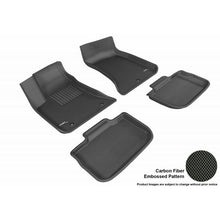 Load image into Gallery viewer, 3D MAXpider 2011-2020 Dodge Charger Rwd Kagu 1st &amp; 2nd Row Floormats - Black