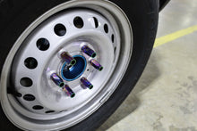 Cargar imagen en el visor de la galería, Mishimoto Aluminum Locking Lug Nuts M12x1.5 27pc Set Neo Chrome