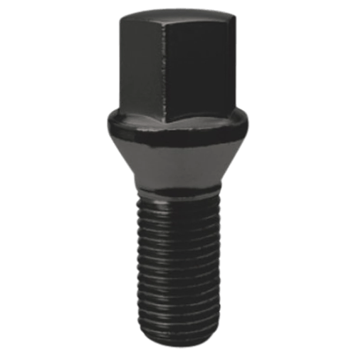 BOLT CONE 17MM 14-1.50 BLK 27MM BULK