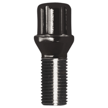 Load image into Gallery viewer, SPLINE LUG BOLT 14-1.50 27MM BLK BULK