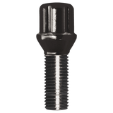 SPLINE LUG BOLT 14-1.50 32MM BLK BULK