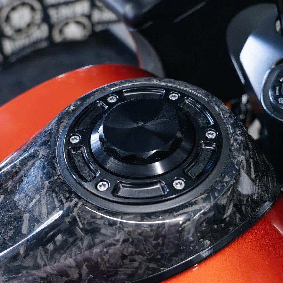 Hofmann Designs 12 Point GAS CAP Assembly Black CVO `23-24 (HDB-1084B)