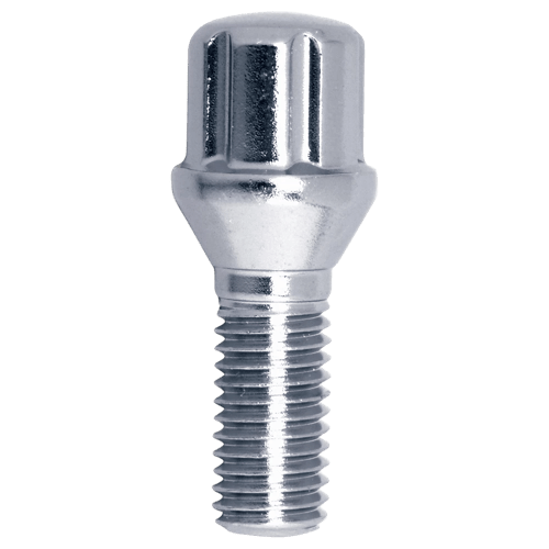 SPLINE LUG BOLT 12-1.75 25MM CHR BULK