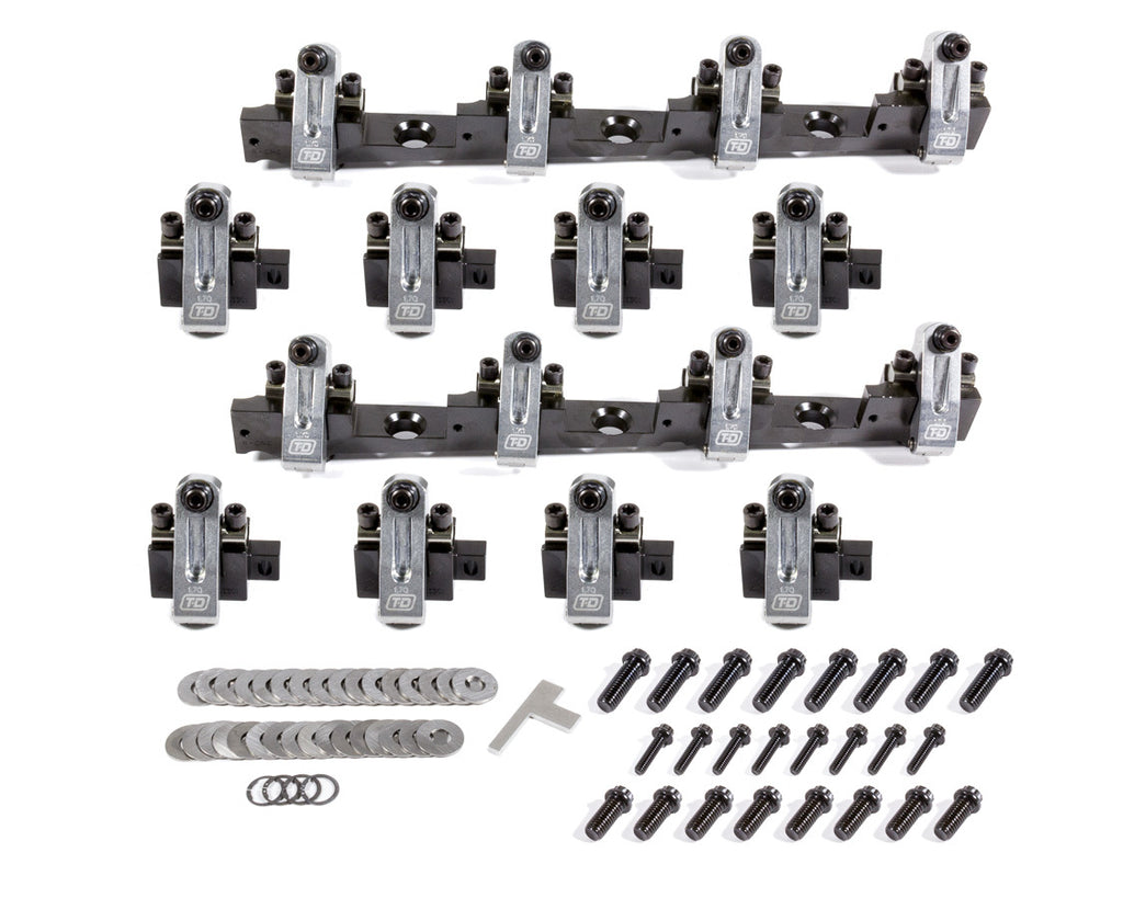 T&D Machine BBC Shaft Rocker Arm Kit 1.70/1.70 Ratio