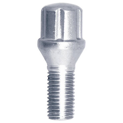 SPLINE LUG BOLT 12-1.50 24MM CHR BULK