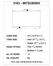 Cargar imagen en el visor de la galería, CSF 03-07 Mitsubishi Lancer Evo 7/8/9 Radiator