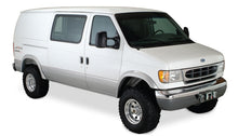 Cargar imagen en el visor de la galería, Bushwacker 94-14 Ford E-250 Super Duty Extend-A-Fender Style Flares 2pc - Black