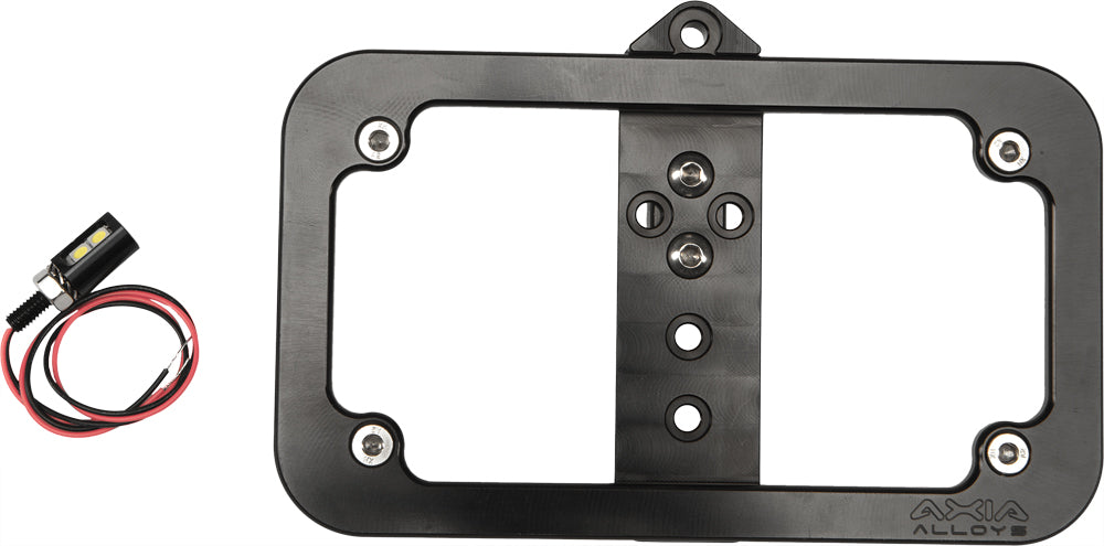 AXIA Lighted License Plate Frame Bolt-on (MODBOLP-BK)