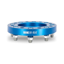 Cargar imagen en el visor de la galería, Mishimoto Borne Off-Road Wheel Spacers - 8X170 - 125 - 25mm - M14 - Blue