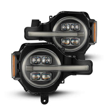 Cargar imagen en el visor de la galería, AlphaRex 21-23 Ford Bronco NOVA LED Projector Headlights Black