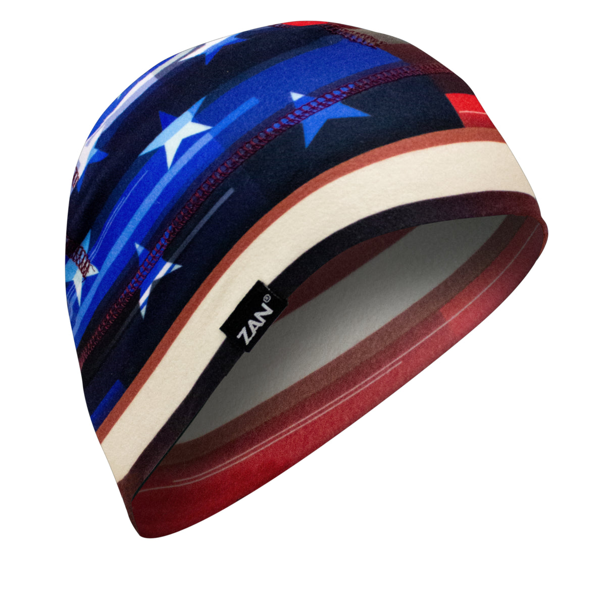 ZAN Sportflex Helmet Liner/Beanie Distressed Flag (WHLL150)