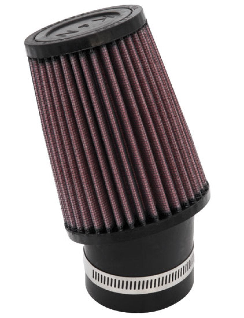 K&N Universal Round Tapered Air Filter - 3.75" OD, 2.438" ID, 2" Angled Flange, 5" H
