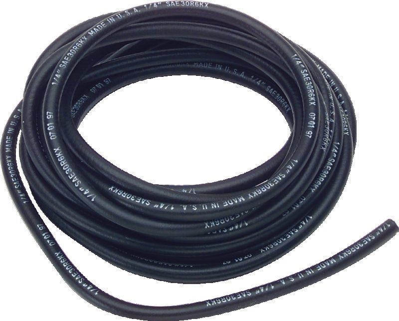 Bikers Choice 1/4 Inch X 25 Feet Neoprene Oil/Fuel Line