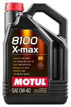 Cargar imagen en el visor de la galería, Motul 5L Synthetic Engine Oil 8100 0W40 X-MAX - Porsche A40