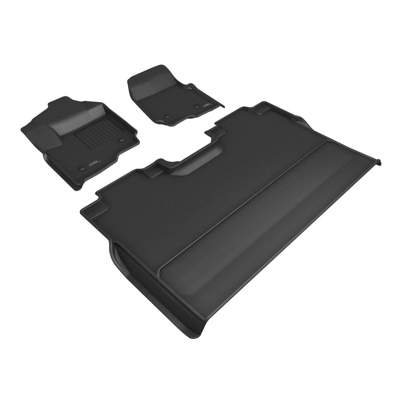 3D MAXpider 23-26 Ford F-250/F-350/F-450 Crew Cab Kagu Black Full Set