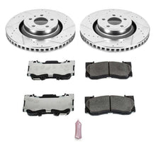 Cargar imagen en el visor de la galería, Kit de freno delantero Power Stop Z26 Street Warrior para Ford Mustang 15-19