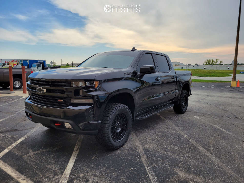 KMC Wheels KM722 20X9 8X6.5 S-BLK 00MM