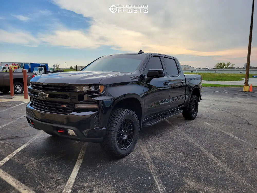 KMC Wheels KM722 20X9 8X6.5 S-BLK 18MM