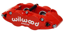 Cargar imagen en el visor de la galería, Wilwood Caliper-Narrow Superlite 4R - Red 1.12/1.12in Pistons 1.10in Disc