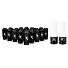 Cargar imagen en el visor de la galería, Mishimoto Aluminum Locking Lug Nuts M12x1.5 20pc Set Black