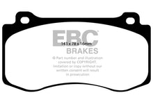 Cargar imagen en el visor de la galería, EBC 05-10 Chrysler 300C 6.1 SRT8 Bluestuff Front Brake Pads