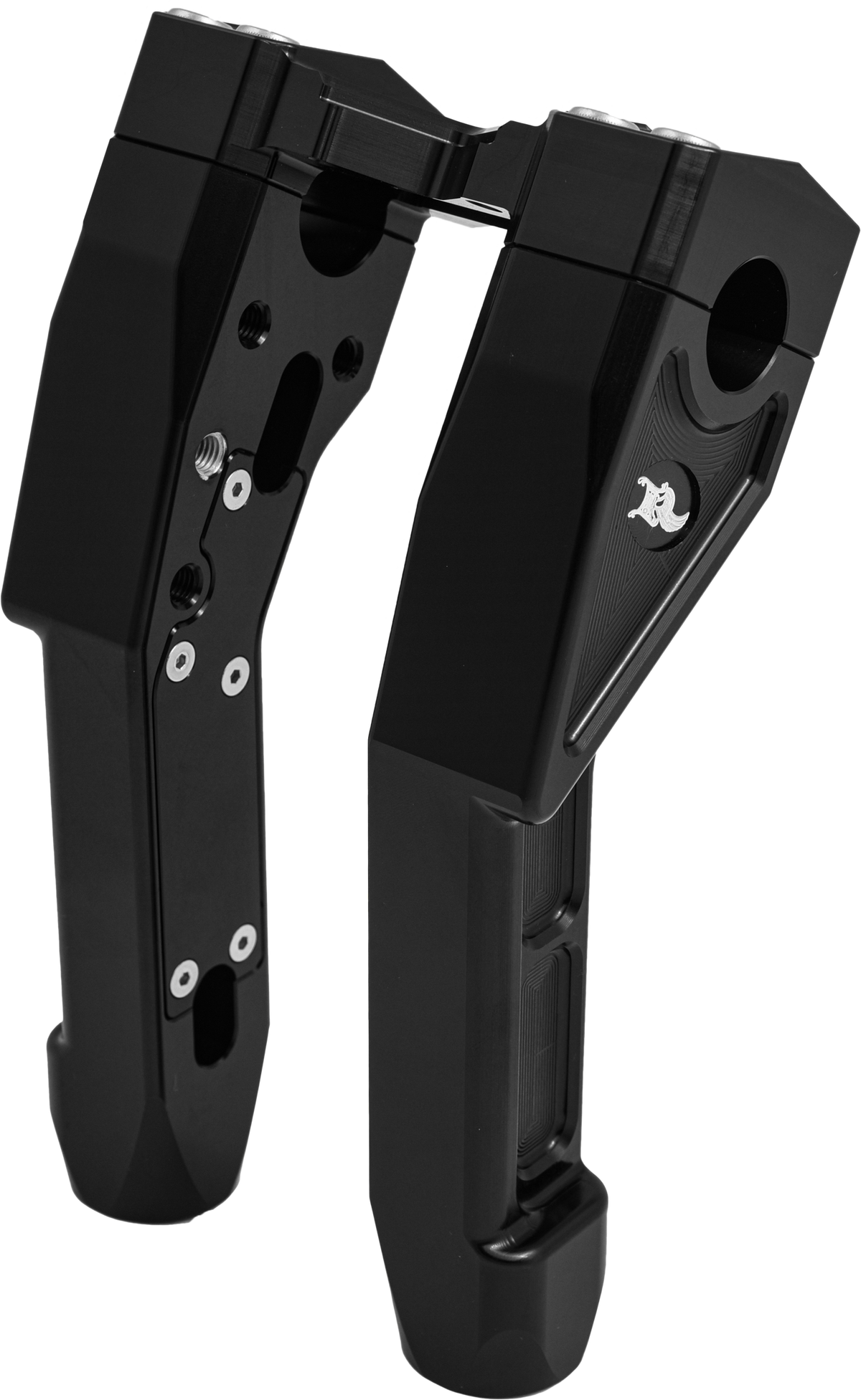 Kens Factory NL 1-1/8" X-Riser 8" Pull Back Black (KFR-01-1.125)
