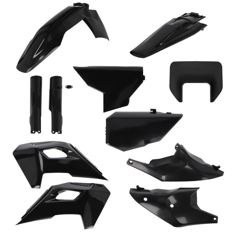 Acerbis 24+ Husqvarna 250-501 FE/ TE Full Plastic Kit - Black (2986650001)