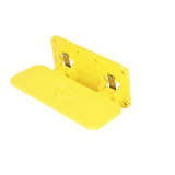 Mega Step; Flat Mount; XP7 Safety Yellow Powder Coat; Single