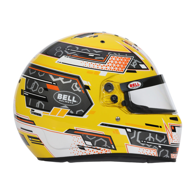 Bell Helmet Rs7-K Stamina Anthracite/Orange Lrg (60-61) Fia8878-2024/K2025