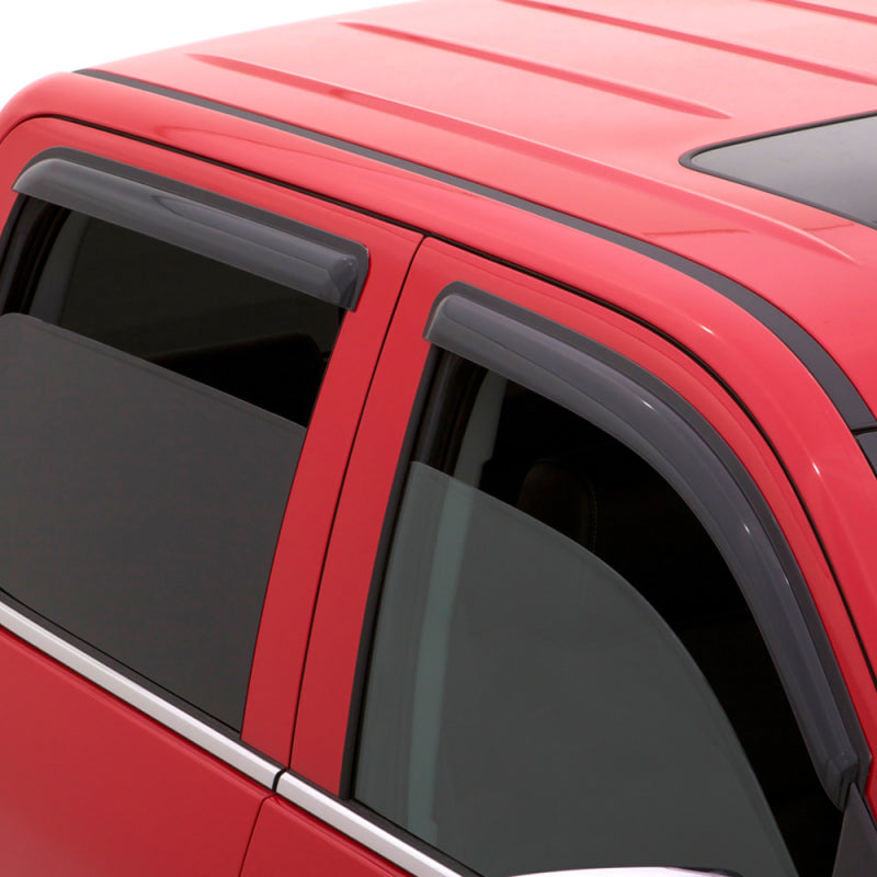 AVS 88-99 Chevy CK Ext. Cab Ventvisor Outside Mount Window Deflectors 4pc - Smoke