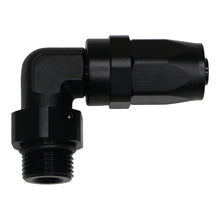 Load image into Gallery viewer, DeatschWerks 8AN ORB Female Swivel 90-Degree Hose End CPE - Anodized Matte Black