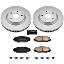 Cargar imagen en el visor de la galería, Power Stop 09-10 Pontiac Vibe Front Z17 Evolution Geomet Coated Brake Kit