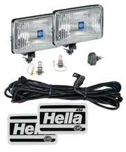 Cargar imagen en el visor de la galería, Hella 450 H3 12V SAE/ECE Fog Lamp Kit Clear - Rectangle (Includes 2 Lamps)