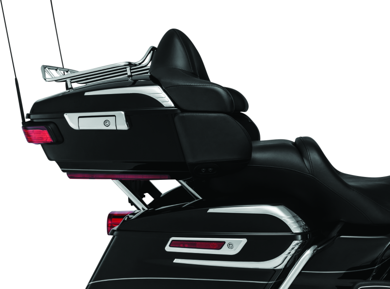 Kuryakyn Tour-Pak Relocator Black — Fits 14-Up Harley-Davidson Touring Models