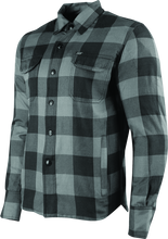 Load image into Gallery viewer, Speed and Strength True Grit Armored Moto Shirt Grey - XL