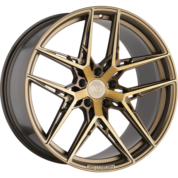 XO Wheels XOCAR 19X9.5 5X120 BRNZ BRSH 40MM