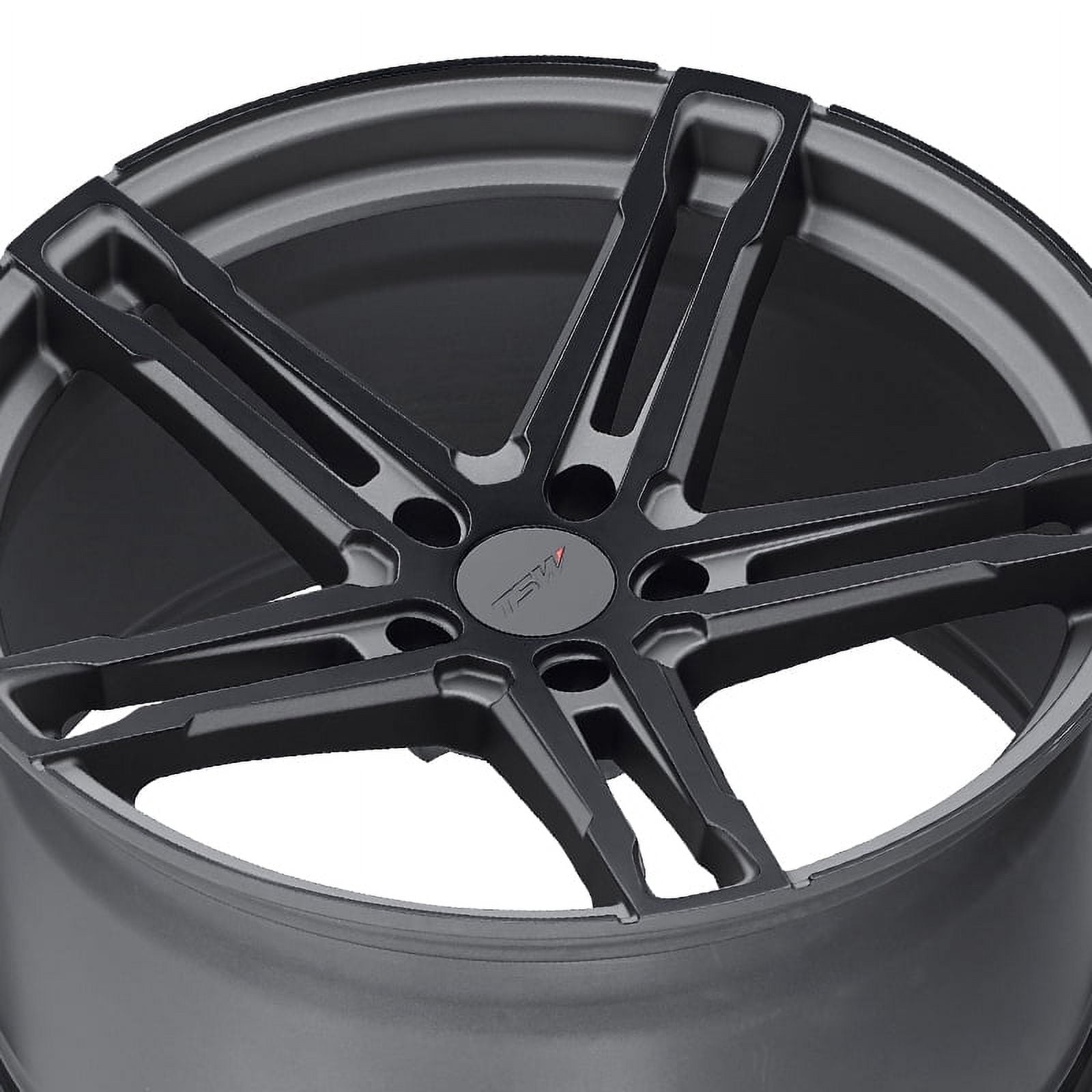 TSW Alloy Wheels TWMEC 19X9.5 5X112 M-GNMTL M-BLK 50MM