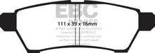 Cargar imagen en el visor de la galería, EBC 05+ Nissan Frontier 2.5 2WD Greenstuff Rear Brake Pads