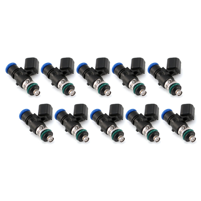 Injector Dynamics 1750-XDS Fuel Injector Set - 10 Cylinders - 14mm Lower O-Ring — Fits Lamborghini Huracan