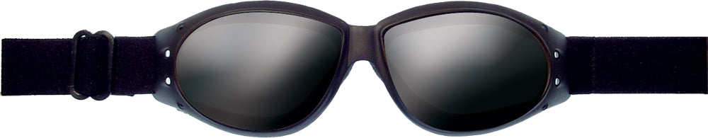 Bobster Cruiser Sunglasses Black w/Smoke Reflective Lens (BCA001R)