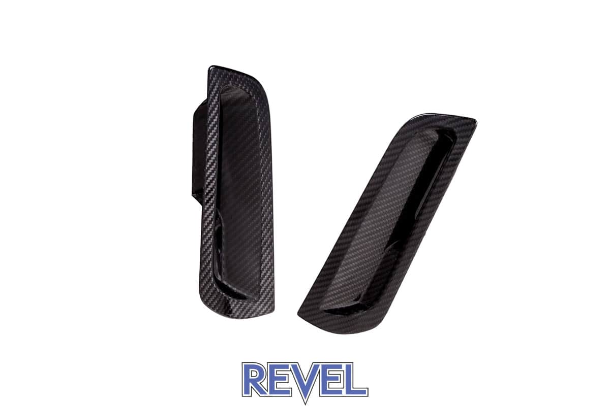 Revel GT Dry Carbon Front Bumper Duct Covers — Fits 2023 Toyota GR Corolla