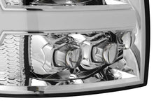 Cargar imagen en el visor de la galería, AlphaRex 07-13 Chevy 1500HD NOVA LED Proj Headlights Plank Style Chrm w/Activ Light/Seq Signal