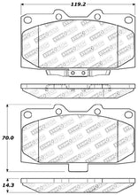 Cargar imagen en el visor de la galería, StopTech Performance 06-07 Subaru Impreza WRX/WRX STi Front Brake Pads