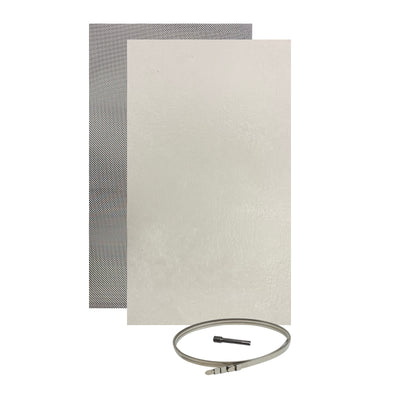 DEI Universal Muffler Shield Kit 10mil Aluminum — Fits Most Vehicles