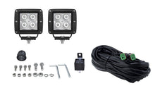 Cargar imagen en el visor de la galería, Hella HVF Cube 4 LED Off Road Kit - 3.1in 2X12W