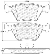 Cargar imagen en el visor de la galería, StopTech 95-99 BMW M3 / 01-07 M3 E46 / 89-93 M5 / 98-02 Z3 M series / 93-95 530 Front Brake Pads