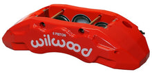 Cargar imagen en el visor de la galería, Wilwood Caliper-TX6R- R/H - Red 2.00/1.88/1.88in Pistons 1.38in Disc