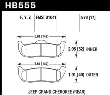 Cargar imagen en el visor de la galería, Hawk 06-10 Jeep Commander / 05-10 Grand Cherokee / 05-10 Armada / 04 Pathfinder / 04-10 Tital 5.6L /