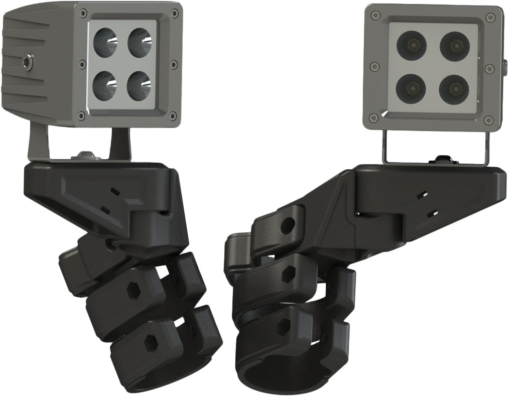 ATV TEK Elite Series Custom POD Light Mount Pair (ESCUBE-2)
