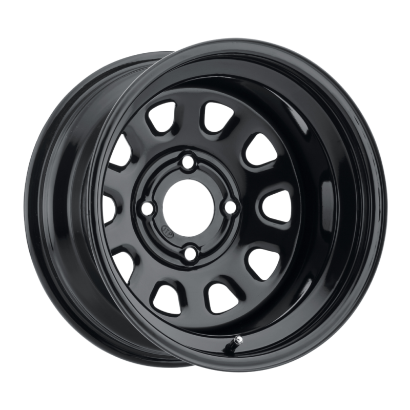 ITP Delta Steel 14x7 / 4x156 BP / 4+3 Offset Black Wheel